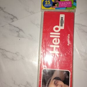 Lakeshore Hello From Around The World Jambo Set Of 25 Photography Display Cards